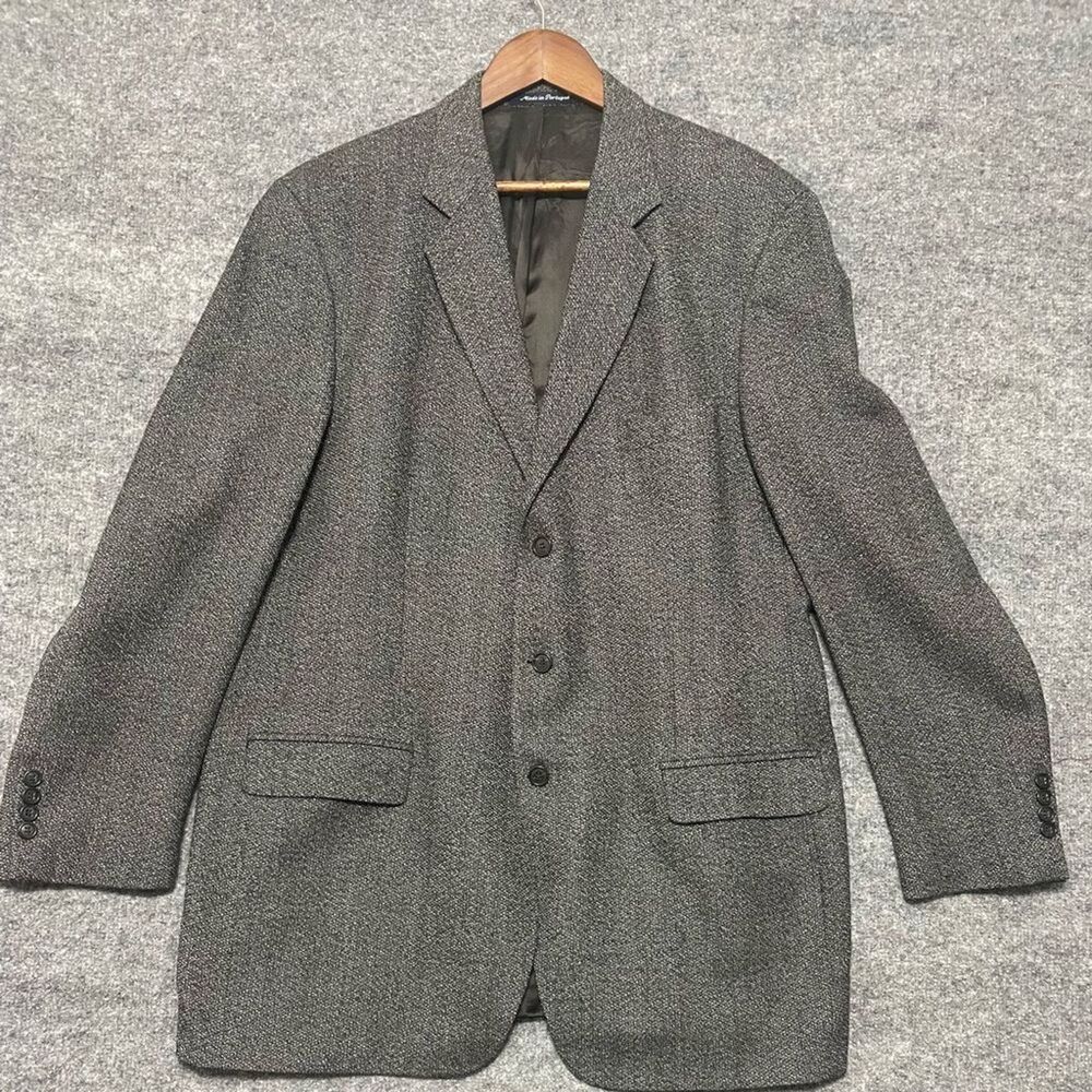 Paul Frederick 100% Wool Men's Blazer 46XL